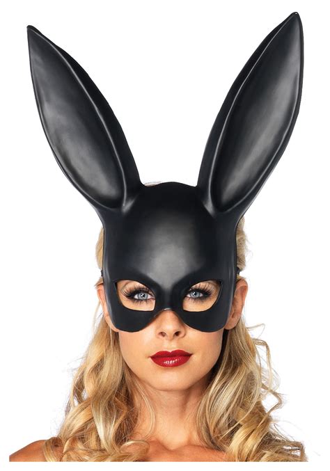 face mask with bunny ears